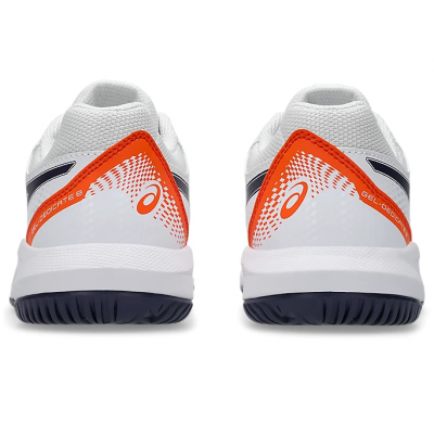 Asics gel dedicate 1044A077-104 white junior tennis shoe